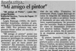 "Mi amigo el pintor"