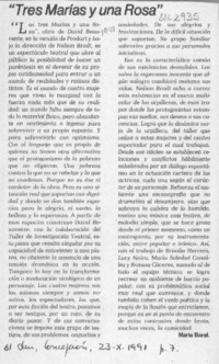 "Tres Marías y una Rosa"