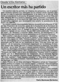 Un escritor más ha partido