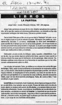 Libros  [artículo] Fernando Quilodrán.