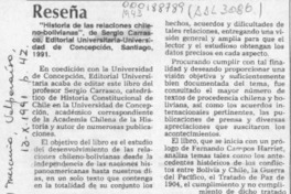 Reseña  [artículo] E. U.