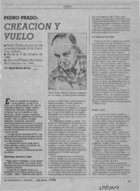 Creación y vuelo  [artículo] Miguel Moreno Monroy.