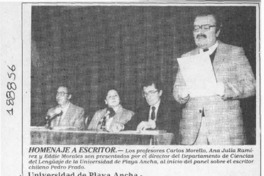 Homenaje por centenario de Pedro Prado  [artículo].