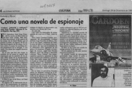 Como una novela de espionaje  [artículo] Filebo.