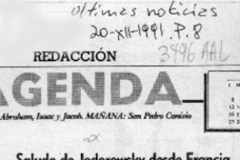 Saludo de Jodorowski desde Francia  [artículo].