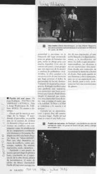 Pueblo del mal amor  [artículo] Luisa Ulibarri.