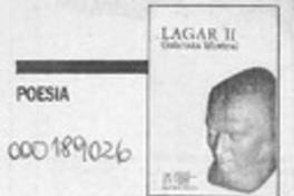 Lagar II  [artículo] Luis Vargas Saavedra.