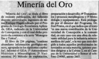 Minería del oro