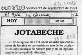 Jotabeche  [artículo] Fap.