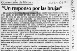 "Un responso por las brujas"  [artículo] Modesto Parera.