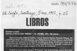 Libros  [artículo] Fernado Quilodrán.