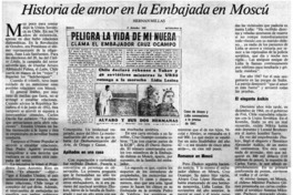 Historia de amor en la Embajada en Moscú