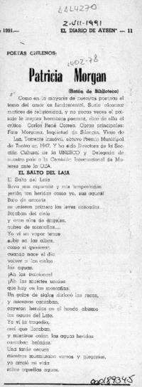 Patricia Morgan  [artículo].