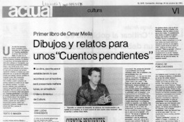 Dibujos y relatos para unos "Cuentos pendientes"