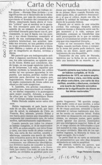 Carta de Neruda