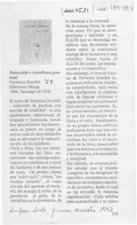 Entrecielo y entrelínea  [artículo] A. O.