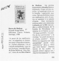 Huevo de Medusa  [artículo] L. P.