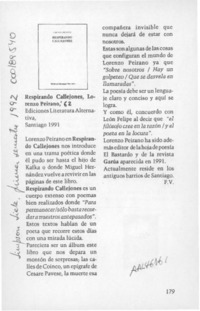 Respirando callejones  [artículo] F. V.