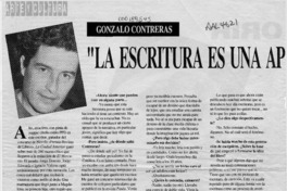 "La escritura es una apuesta de libertad  [artículo] Margarita Cea.