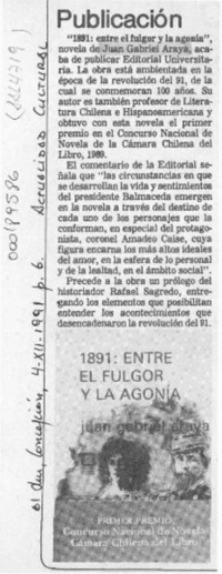 Publicación  [artículo].