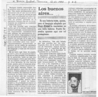 Los buenos aires --  [artículo] Juan Pablo Ampuero.
