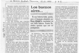 Los buenos aires --  [artículo] Juan Pablo Ampuero.