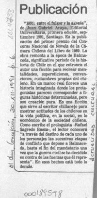 Publicación  [artículo].