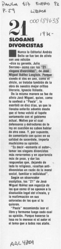 21 slogans divorcistas  [artículo]