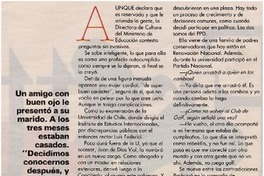 Pilar Armanet, la chica entaquillada