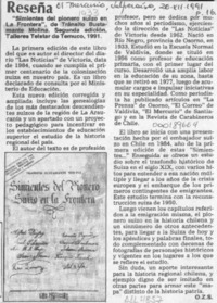 Reseña  [artículo] O. Z. S.