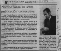 Nortino lanza su sexta publicación consecutiva  [artículo].