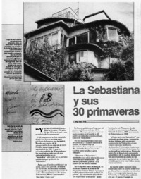 La Sebastiana y sus 30 primaveras