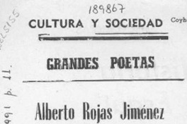 Alberto Rojas Jiménez  [artículo] Ratón de Biblioteca.