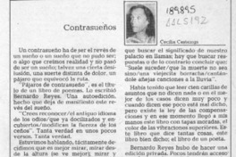 Contrasueños  [artículo] Cecilia Castaings.