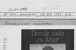 Presentaron último libro de Malú Sierra  [artículo].