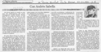 Con Andrés Sabella  [artículo] Marino Muñoz Lasgos.