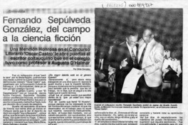 Fernando Sepúlveda González, del campo a la ciencia ficción  [artículo] Gilda González.