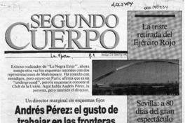 Andrés Pérez, el gusto de trabajar en las fronteras  [artículo] Florencia Díaz.