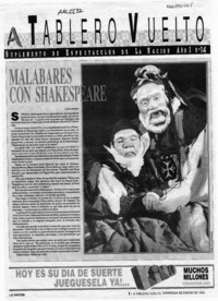 Malabares con Shakespeare  [artículo] Hilda Pacheco.