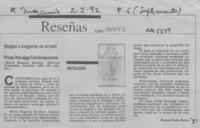 Prosa noruega contemporánea