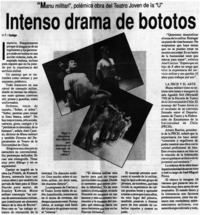 Intenso drama de bototos