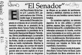 El Senador  [artículo].