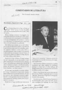 Comentarios de literatura