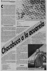 Chacabuco a la acuarela