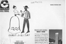 Animas de día claro  [artículo] María Teresa Diez.