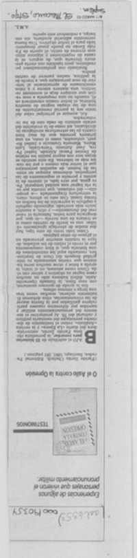 O el asilo contra la opresión