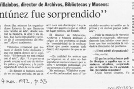 "Antúnez fue sorprendido"  [artículo].