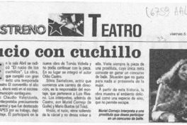 Otro rucio con cuchillo  [artículo].