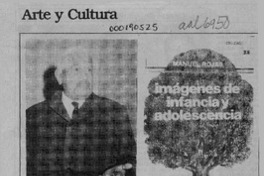 "Imágenes de infancia y adolescencia"  [artículo] Bernardo Soria.