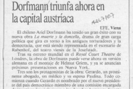 Dorfman triunfa ahora en la capital austríaca  [artículo]